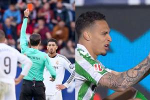 贝林厄姆禁赛缺席+安东尼红牌撤销❗安切洛蒂：我认为这很不公平