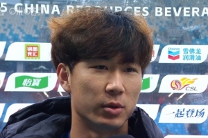 张昱杰：能取得进球帮助球队获胜很开心，还需提高自己回报大家