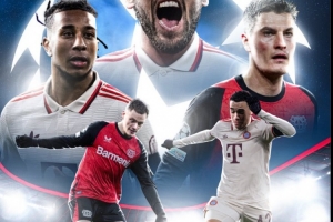 拜仁官方发布对阵勒沃库森海报：凯恩C位，穆西亚拉PK维尔茨