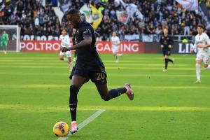 穆阿尼半赛季意甲进8球,特雷泽盖以来首位法国球员在尤文获该成就