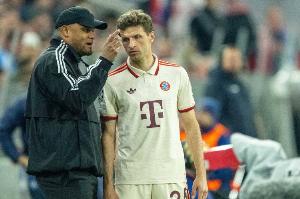 穆勒：我们错过了一些很好的机会，这场比赛本可战平甚至获胜