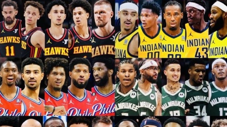 诸强争霸你看好哪一支？美媒晒下赛季东部各队预估首发