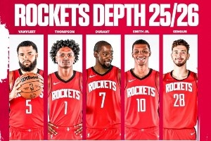 西部最新实力梯队：火箭带头阻击冠军大热雷霆 湖船勇老年皮划艇