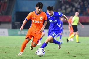 山东泰山B队主场3-0杭州临平吴越队