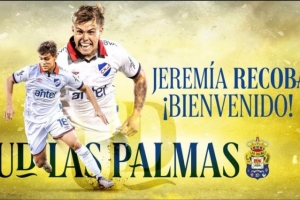 官方：雷科巴儿子杰里米亚加盟拉斯帕尔马斯，签下3+1合同