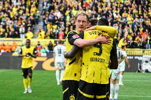 布兰特：最后时刻少一人作战对多特影响很大，最后阶段失去了信心