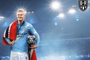 历史最快！哈兰德打进欧冠50球用49场比赛，范尼和梅西分列二三位