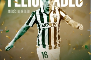 贝蒂斯官推晒照祝名宿瓜尔达多39岁生日快乐，曾效力7年之久