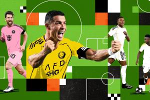 2025球员收入排行：C罗2.8亿刀断层领跑，梅西1.3亿、本泽马第三