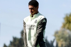 TA：贝林进行特殊深蹲训练加强爆发力 平图斯在训练中的角色淡化