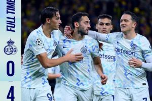 欧冠仅国米胜！意甲7队欧战3胜1平3负，拿波里惨败尤文罗马均告负