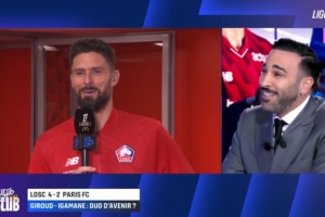 吉鲁接受前国家队队友拉米采访：你还是那么帅 破球荒我如释重负