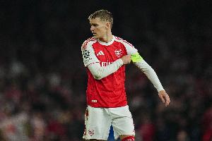 厄德高：失望没能参加北伦敦德比 拜仁是欧洲最好最稳定球队之一