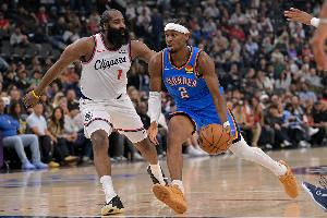 关键时刻失误率：雷霆仅2.1%最佳 快船18.3%倒三 森林狼26.5%倒一