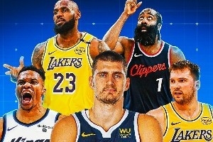 连续赛季10+三双榜！约老师&魔术师连续9季 威少连续7季