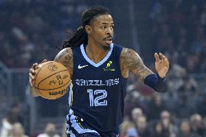 明日客战快船！灰熊伤病报告：莫兰特 小皮蓬 杰罗姆等5人缺阵