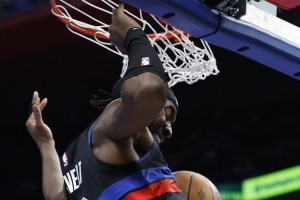 大举反击！勒韦尔快攻得手 活塞突然发力轰出11-0强势反超