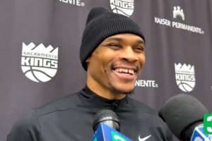 国王表现与预期相差甚远？威少：我来得晚 不清楚当时的具体期望