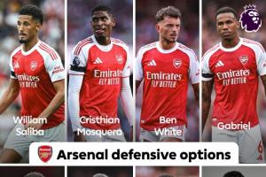 墙裂了阿森纳后防八大金刚总身价4.23亿欧，3伤员身价1.9亿欧