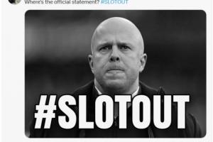 利物浦更新社媒，球迷刷屏：斯洛特下课、光头下课、把这小丑炒了