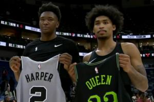 未来可期！记者：奎因和哈珀成熟得不像个新秀 果决、勇敢