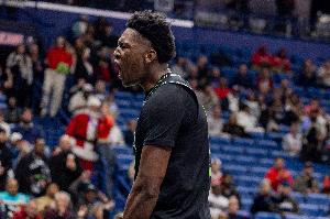 砍33分10板10助4帽！奎因：数据确实很酷 但我只想赢球