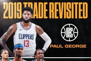 快船9换1乔治！小里：当时世上没人会拒绝那笔交易 除非有水晶球