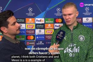 哈兰德：C罗和梅西是所有球员的榜样 C罗40岁还有这状态不可思议