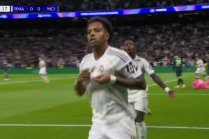 罗德里戈精彩小角度破门+破球荒，皇马先拔头筹