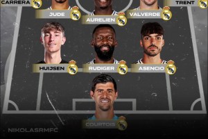 变阵352❗外媒预测阿隆索的皇马首发靠谱吗？