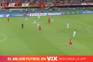 炸裂啊！北马其顿阿里奥斯基用一记身后凌空抽射绝平比利时