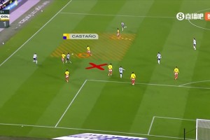 背锅！战术视角下阿根廷丢球原因德保罗被卡斯塔尼奥生生抢断