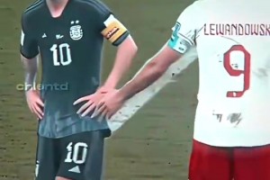 当年莱万的不断纠缠最终让梅西忍无可忍