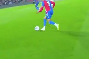 震撼！裁判第一视角看奥利塞一条龙破门，顶级球员的恐怖速率