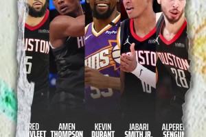 能冲击总冠军吗！？火箭新赛季首发阵容这天赋强得可怕！！！