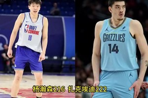 杨瀚森和上届9号秀埃迪各项数据对比！静态天赋不如但有一手策应