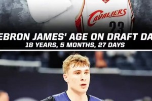 仅比詹姆斯大8天！弗拉格18岁186天当选状元 历史第二年轻