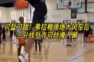 某马刺名宿梦寐以求的天赋弗拉格轻松拿捏原地起跳大风车！！