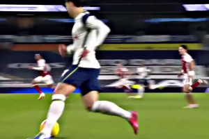 帅是一种感觉！孙兴慜的亚洲金搓！甜点位的他不会放过机会！