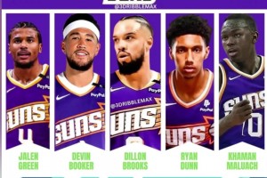 太阳新赛季这首发，讲道理跟火箭碰一下几几开？