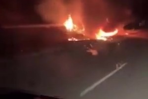 兰博基尼猛烈起火！阿斯报报道：目击者车载拍到若塔车祸现场画面