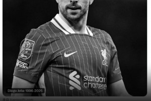 利物浦官方讣告：对迪奥戈-若塔的不幸离世感到悲痛欲绝