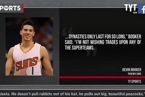 布克曾霸气发言：我不会加入超级球队，我要让他们自己来找我