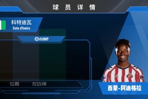 阿迪格拉球员集锦：速度与突破能力兼具的非洲球星