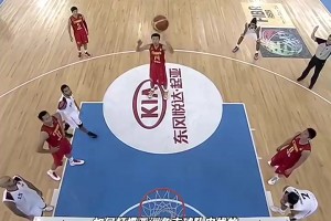 王治郅面对亚洲球队内线有多强？这脚步就够现在年轻人学一阵子了