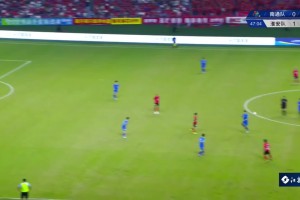 南通队下半场抢开局，开场仅2分钟便扳平比分