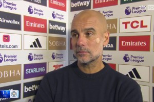 记者：曼城赛程紧张和球员疲劳嘛瓜迪奥拉俏皮：你满意吗？