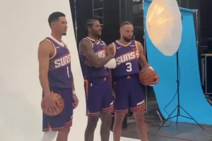 134组合！布克&杰伦-格林和狄龙的定妆照 新版本的太阳~