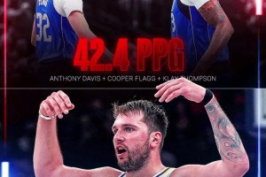 湖蜜跪谢Nico！东契奇目前场均45.3分，比浓眉+弗拉格+克莱总和还多