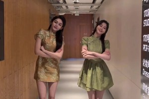 腿长到离谱！女主播婧雯晒热舞视频：✌️ 姐姐妹妹快乐加倍